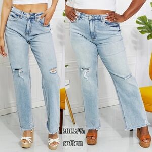 90s Dad Jeans - Light Wash